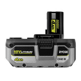 RYOBI ONE+ 18V HIGH PERFORMANCE Lithium-Ion 4.0 Ah Battery (2-Pack) with ONE+ 18V Lithium-Ion 4.0 Ah Battery (2-Pack)