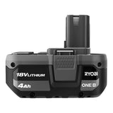RYOBI ONE+ 18V Lithium-Ion Kit with 2.0 Ah and 4.0 Ah Batteries, Charger, and Free ONE+ 18V 2.0 Ah Lithium-Ion Battery