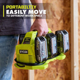 RYOBI ONE+ 18V 6-Port Fast Charger