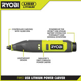 RYOBI USB LITHIUM 2-Tool Combo Kit with Pumpkin Carving Tools