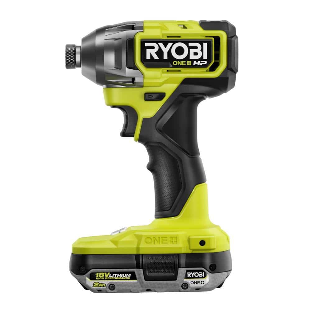 RYOBI ONE+ HP 18V Brushless Cordless 2-Tool Combo Kit w/(2) 2.0 Ah Batteries, Charger, Bag, and FREE Cordless Hand Vacuum