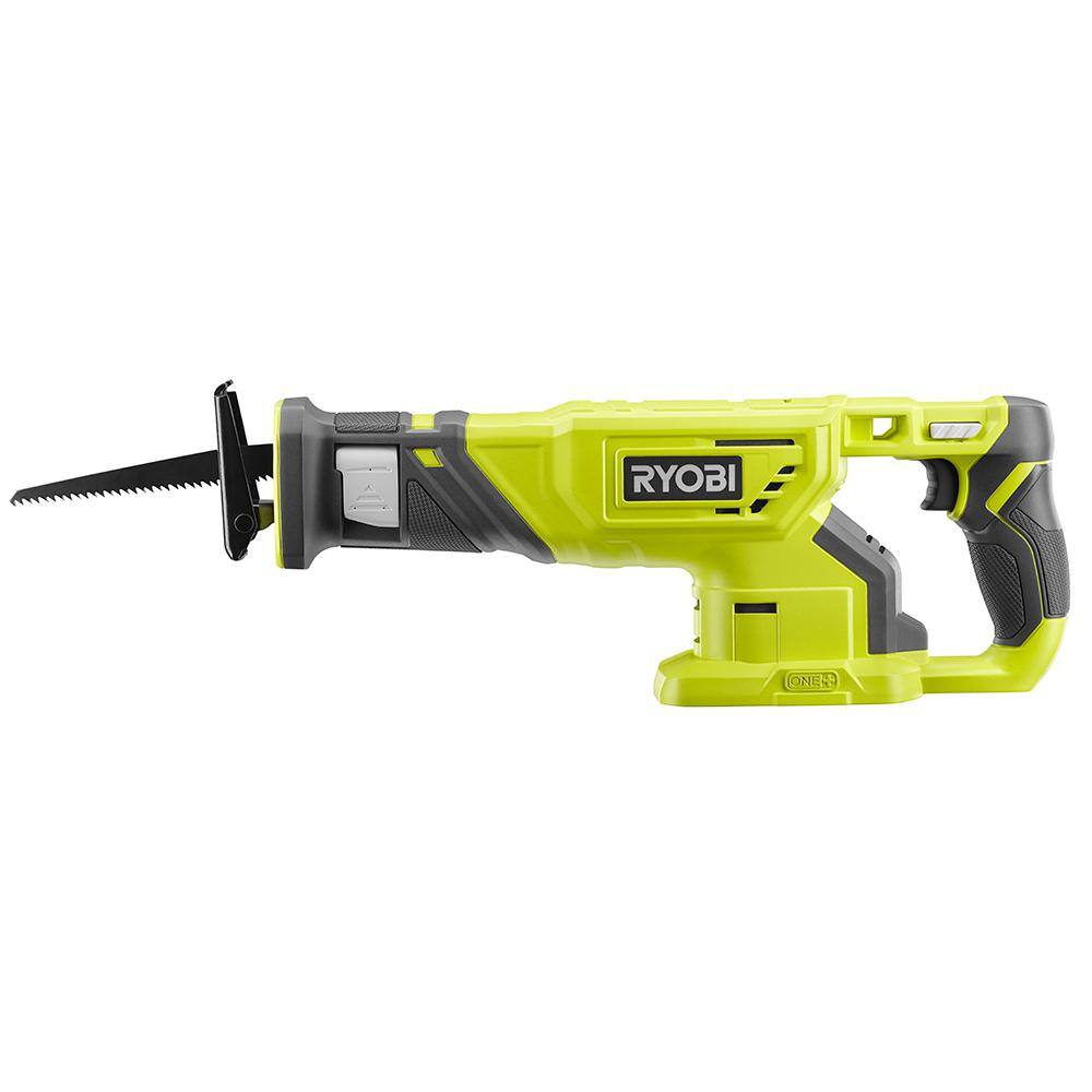 RYOBI ONE+ 18V Lithium-Ion Cordless 3-Tool Combo Kit with Drill/Driver, Circular Saw, Reciprocating Saw, (1) 1.5 Ah Battery and Charger