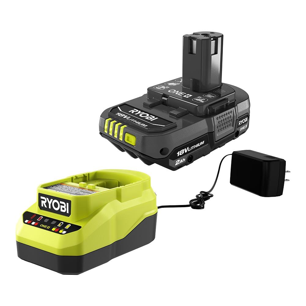 RYOBI ONE+ 18V Cordless 2-Tool Combo Kit with (2) 1.5 Ah Batteries, and Charger w/ 2.0 Ah Battery and Charger