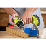 RYOBI ONE+ 18V Cordless 6-Tool Combo Kit with 1.5 Ah and 4.0 Ah Batteries, Charger, and Miter Saw