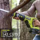 RYOBI ONE+ 18V Cordless 6-Tool Combo Kit with 1.5 Ah and 4.0 Ah Batteries, Charger, and Miter Saw