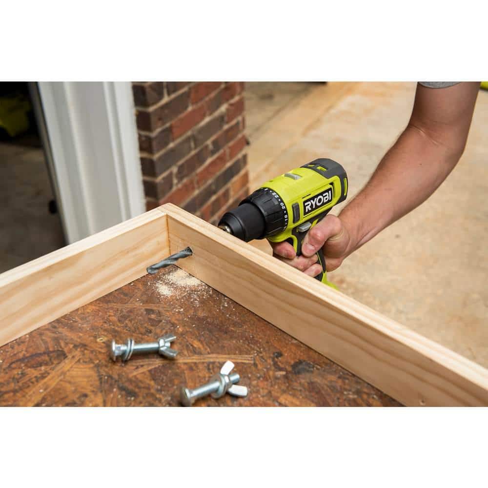 RYOBI ONE+ 18V Cordless 10-Tool Combo Kit with (1) 1.5 Ah Battery and (2) 4.0 Ah Batteries and Charger