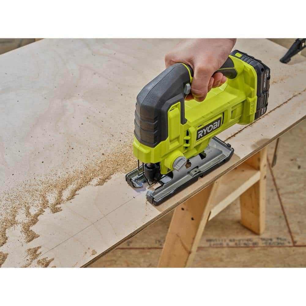 RYOBI ONE+ 18V Cordless 10-Tool Combo Kit with (1) 1.5 Ah Battery and (2) 4.0 Ah Batteries and Charger