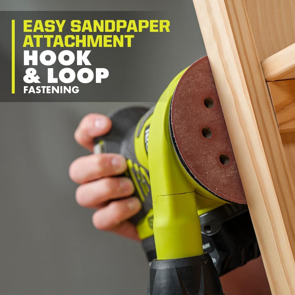 RYOBI ONE+ 18V Cordless 2-Tool Combo Kit with Random Orbit Sander and Corner Cat Finish Sander (Tools Only)