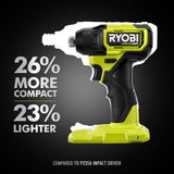 RYOBI ONE+ HP 18V Brushless Cordless Compact 2-Tool Combo Kit w/Drill, Impact Driver, Batteries, Charger, Bag, & 40PC Bit Set