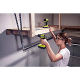 RYOBI 18V ONE+ Brushless Cordless 4-Tool Combo Kit with (2) 2.0 Ah Batteries, Charger, and Bag