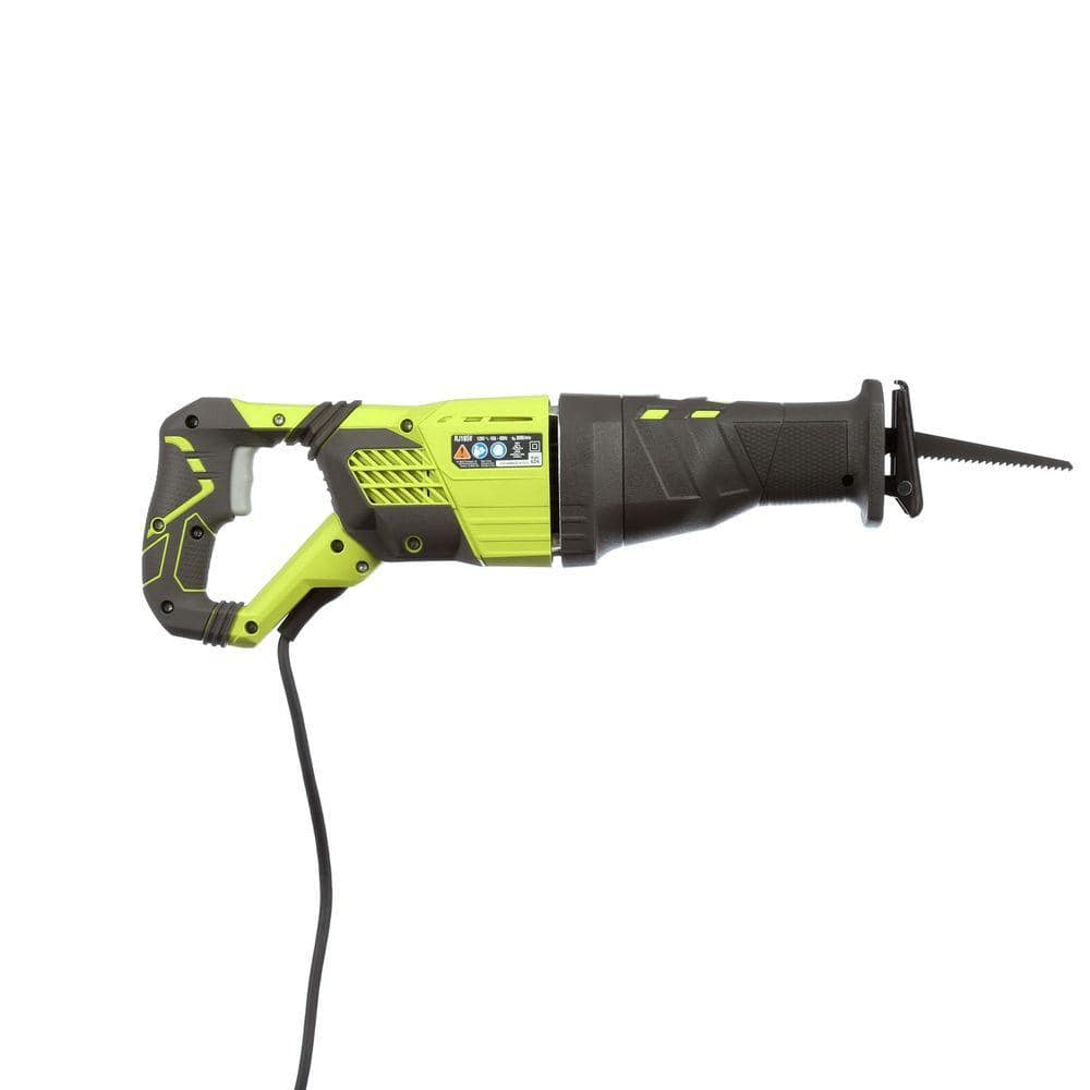 RYOBI 12 Amp Corded Reciprocating Saw, RJ186V