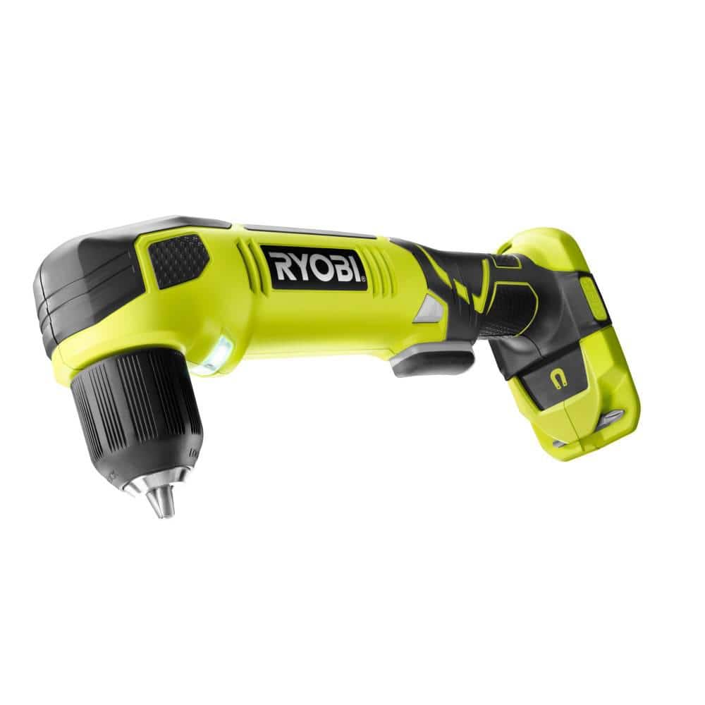 RYOBI ONE+ 18V Cordless 3/8 in. Right Angle Drill (Tool-Only), P241