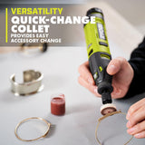 RYOBI USB Lithium Rotary Tool Kit with USB Lithium 2.0 Ah Lithium Rechargeable Battery