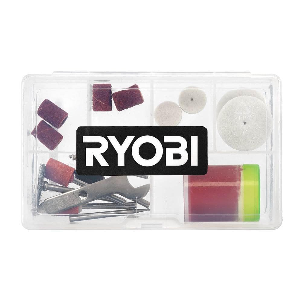 RYOBI USB Lithium Rotary Tool Kit with USB Lithium 2.0 Ah Lithium Rechargeable Battery