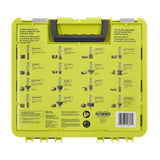 RYOBI 24-Piece Router Bit Set with 15-Piece Shank Carbide Router Bit Set