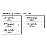 RYOBI Impact Rated Magnetic Nut Driver Set (6-Piece)