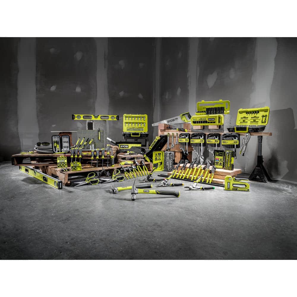 RYOBI Screwdriver Set (12-Piece) with Cushion Grip Handles