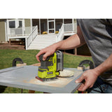 RYOBI ONE+ 18V Cordless 1/4 Sheet Sander (Tool-Only) with Dust Bag