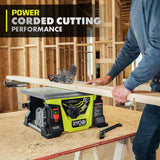 RYOBI ONE+ HP 18V Brushless Cordless 8-1/4 in. Compact Portable Jobsite Table Saw (Tool Only)