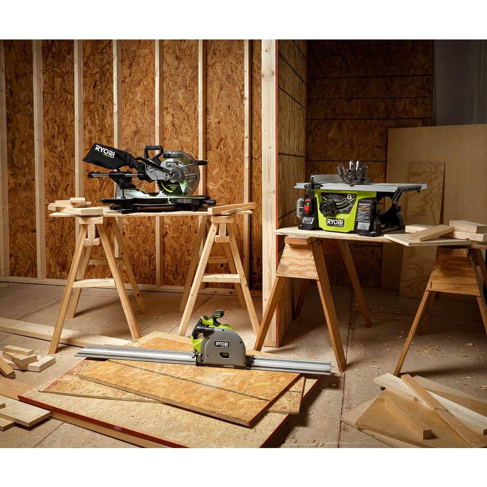 RYOBI ONE+ HP 18V Brushless Cordless 8-1/4 in. Compact Portable Jobsite Table Saw (Tool Only)