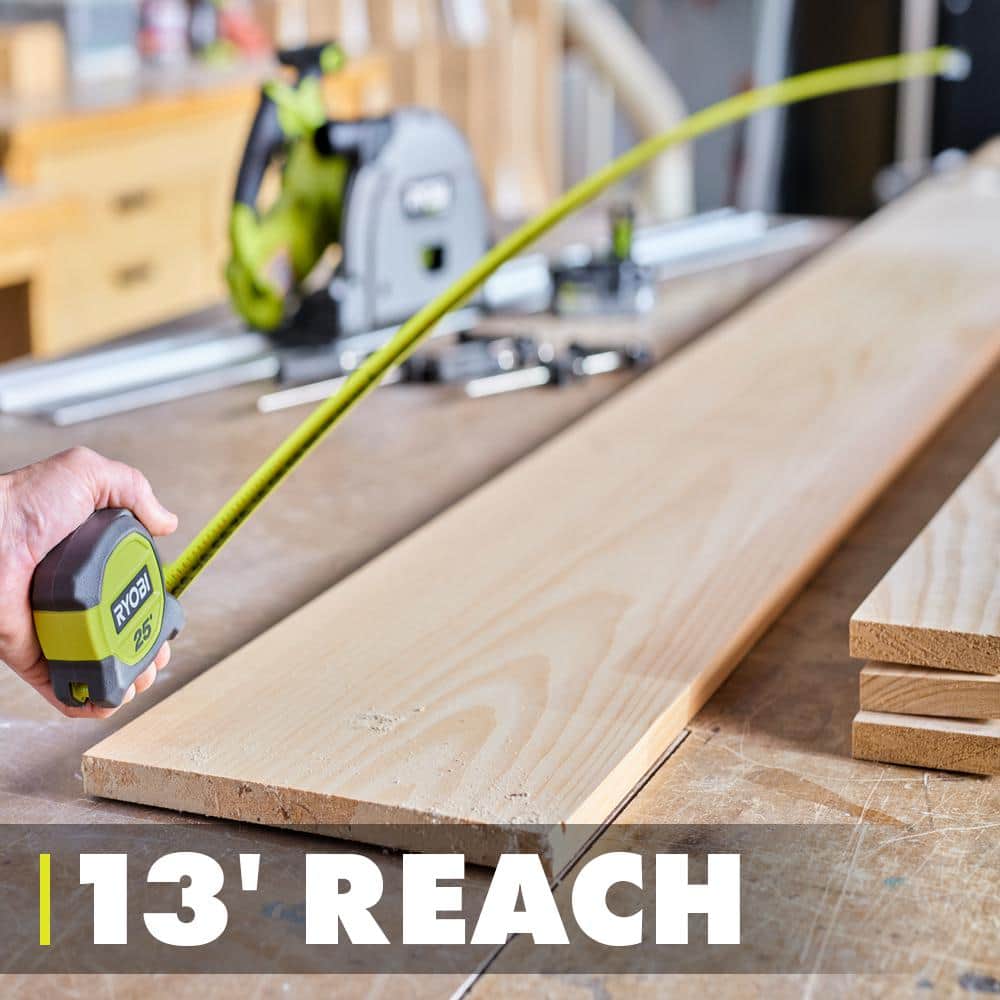 RYOBI 25 Ft. Compact Tape Measure 2-Pack