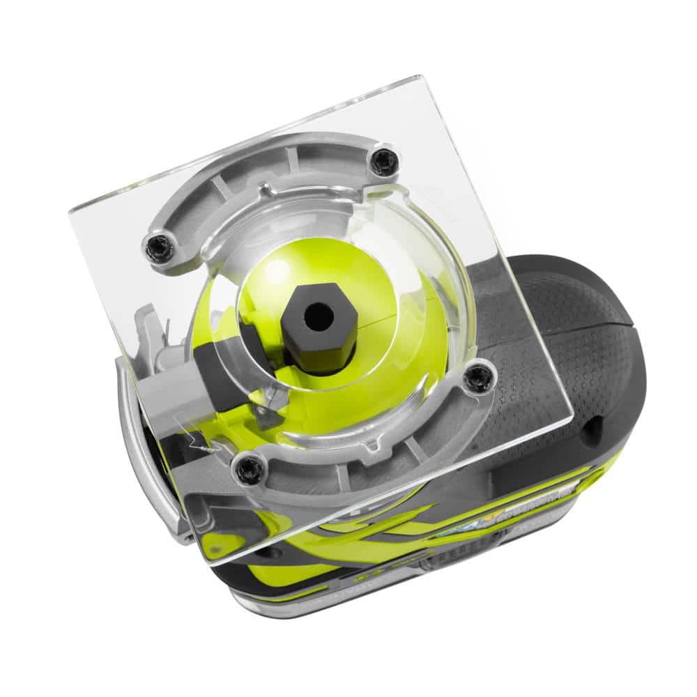 Ryobi P601 ONE+ 18V Lithium-Ion Cordless Fixed Base Trim Router, Tool-Free Depth Adjustment (Tool Only)