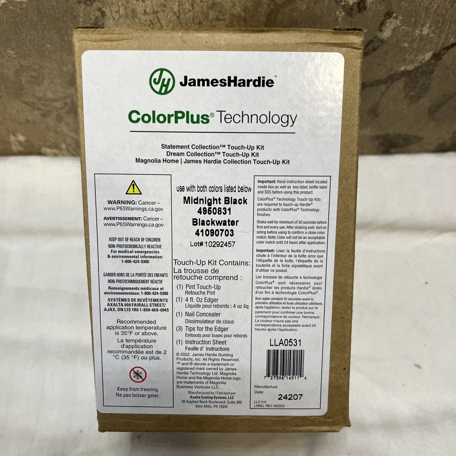 James Hardie Touch Up Kit Midnight Black