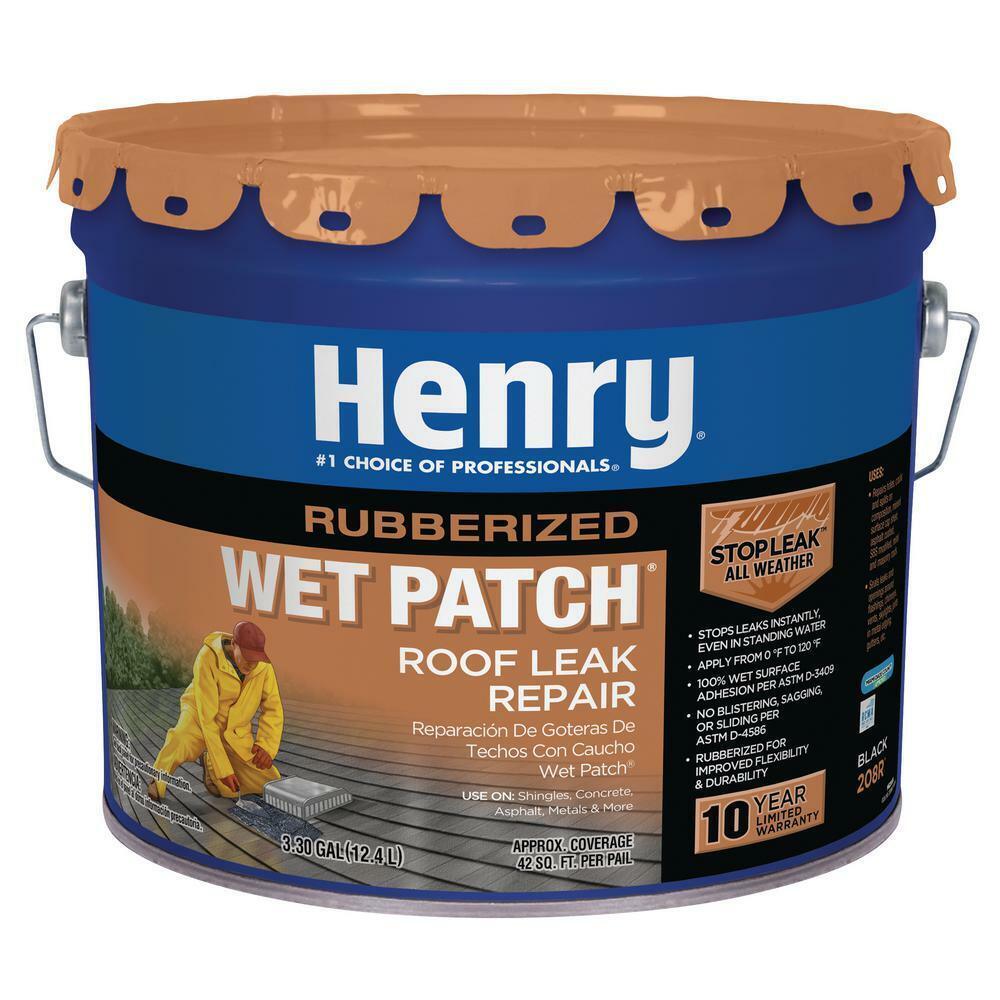 208R Rubberized Wet Patch Roof Leak Repair Sealant 0.90 gal.