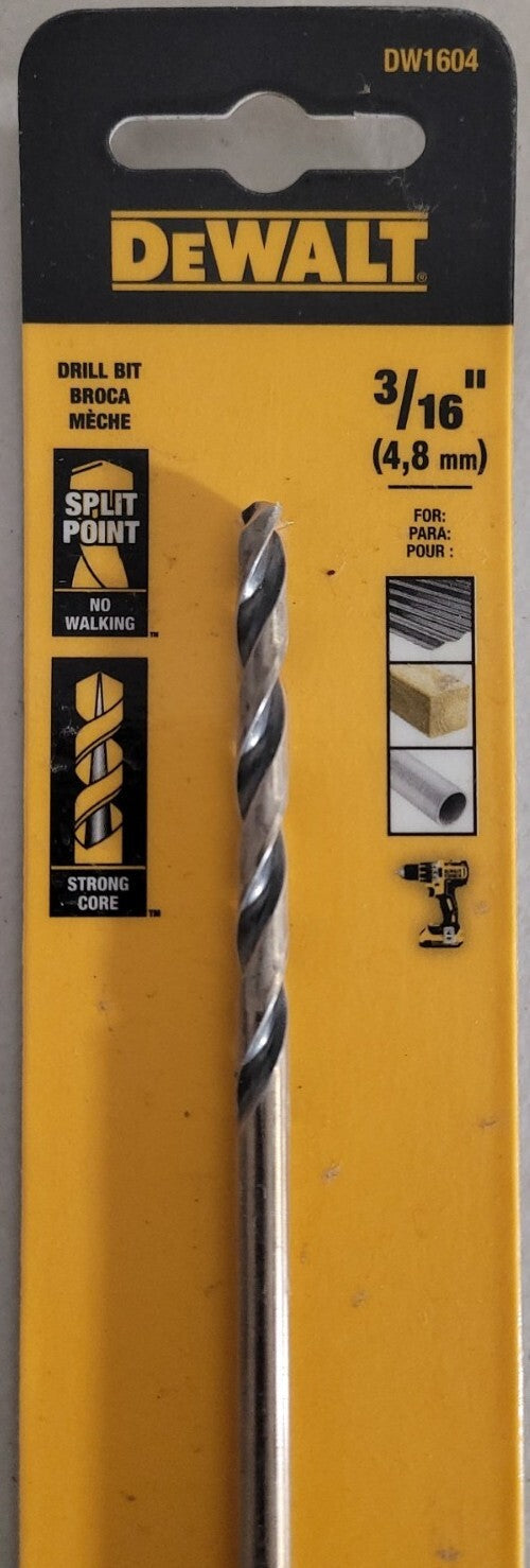 DeWalt Oxide Drill Bit 3/16" x 12"