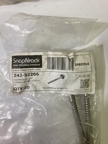 SnapNrack Umbrella Lag 4"