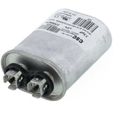 York S1-02420045700 capacitor - detail view (Voltage: 370V; MFD: 7.5)