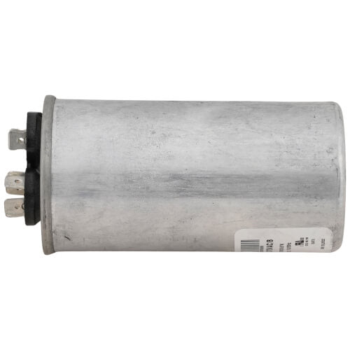 York S1-02423998700 capacitor - side view (Voltage: 370V; MFD: 35/5)