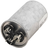 York S1-02424778700 capacitor - detail view (Voltage: 370V; MFD: 30/5)