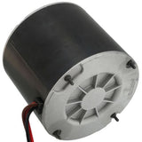 York S1-02436240000 motor - side view (Voltage: 208/230V; Horse Power: 1/4)