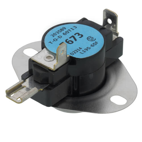 York S1-02526366009 temperature controller - front view (Product Type: Temperature Controller)