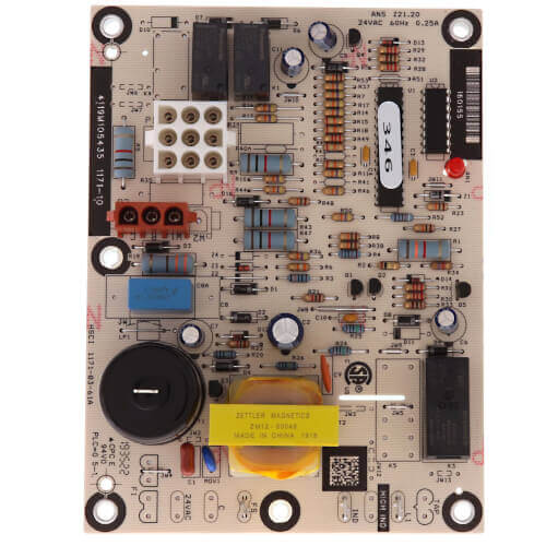 York S1-03109161000 control board - front view (Product Type: Control Board)
