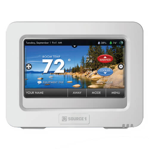 York S1-THPU433-S thermostat - front view (Product Type: Thermostat)