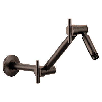 Moen Oil-Rubbed Bronze Adjustable Shower Arm, 16 in., 1/2 in. IPS