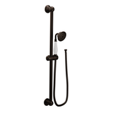 Moen Weymouth Handheld Shower with Slide Bar, 1.75 GPM, Nickel Finish