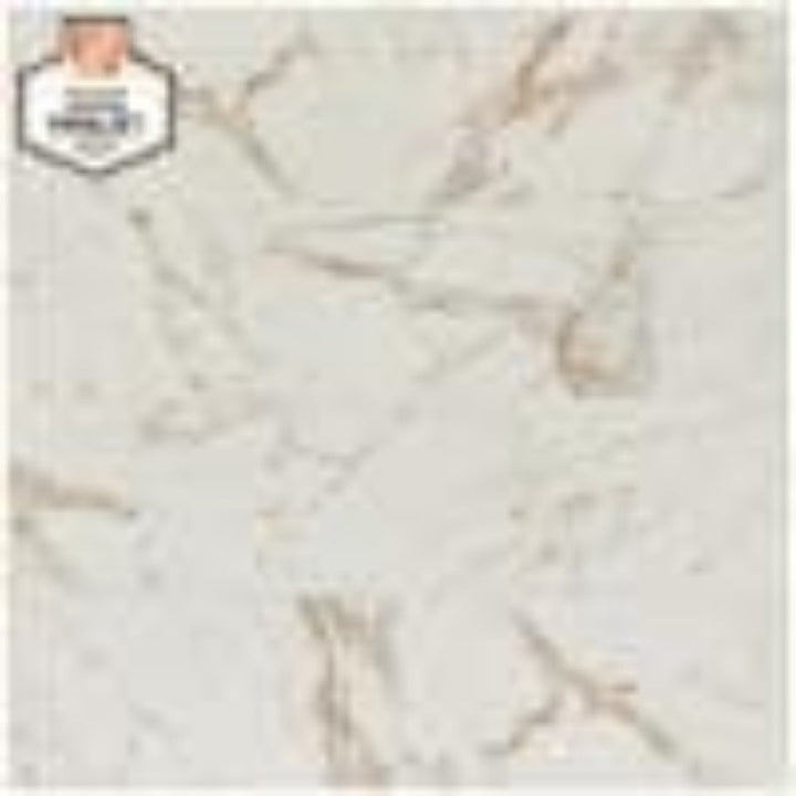 Daltile QuicTile 12 in. x 24 in. Calacatta Marble Polished Porcelain Locking Floor Tile (9.6 sq. ft. / case)