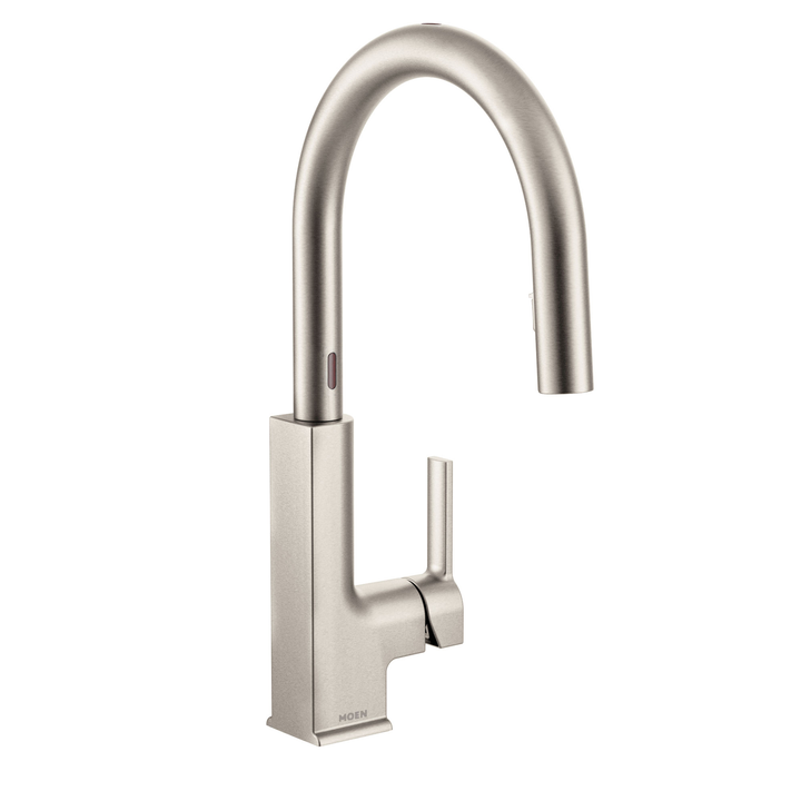 Moen STo Touchless Single-Handle Pull-Down Kitchen Faucet with MotionSense, Power Clean, Spot Resist Stainless