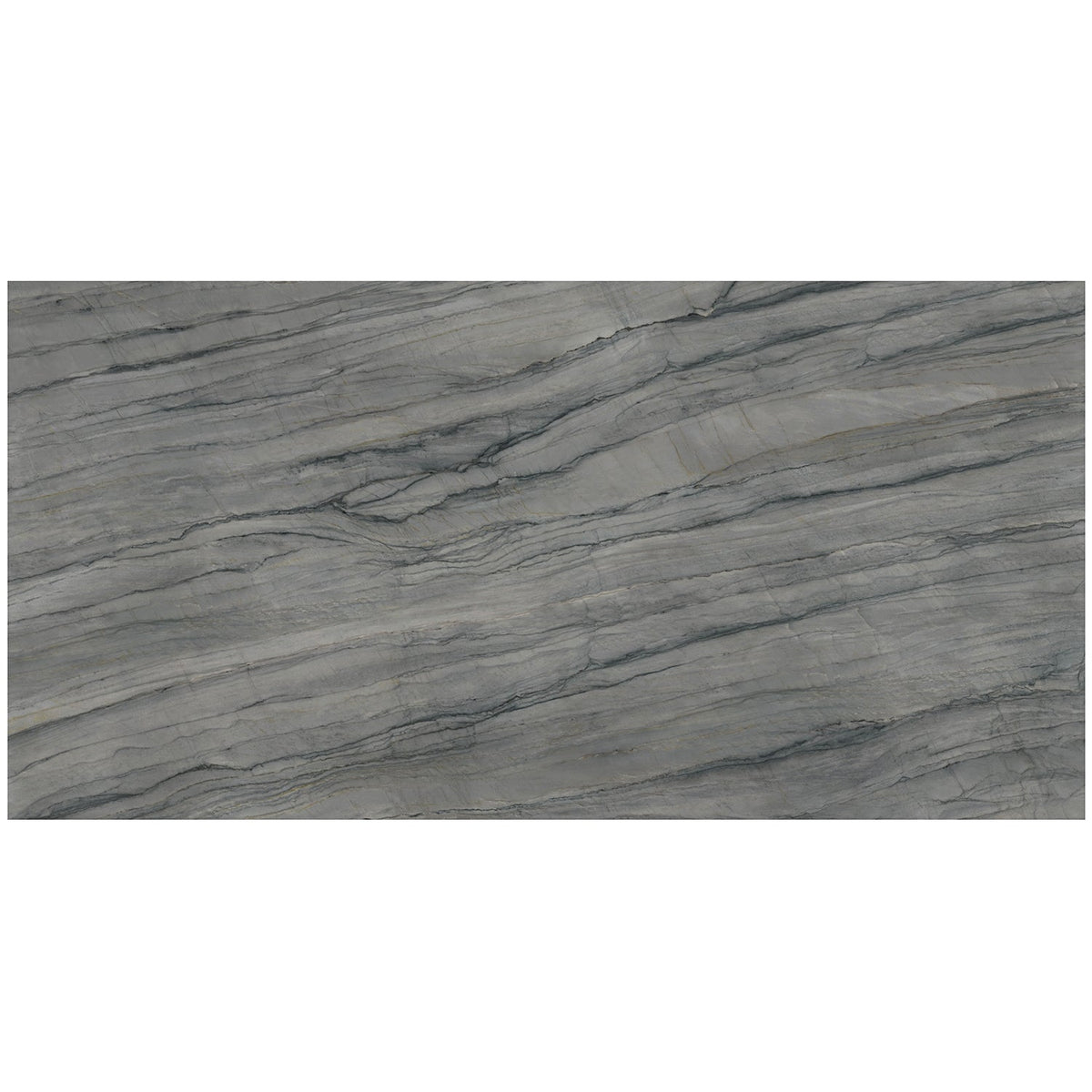 TilebarXL Marmi Slim Platinum Gray 60x120 Polished Porcelain Slab