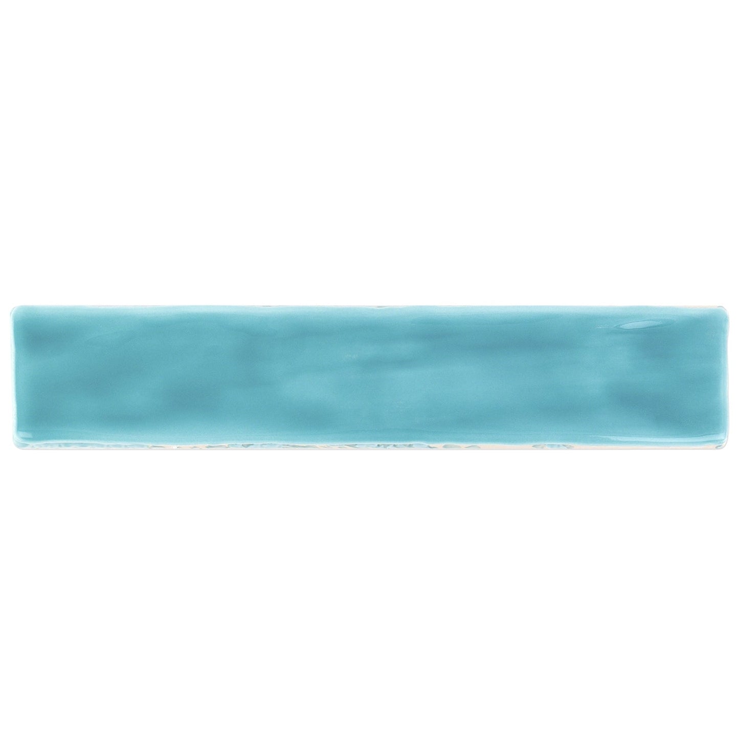 Lux Tile Seaport Aquamarine 2x10 Polished Ceramic Subway Tile