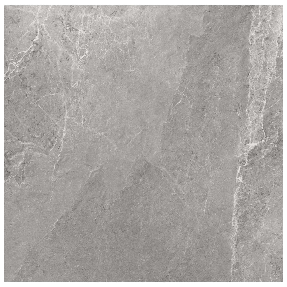 ZenTech Silver Gray 36x36 Matte Porcelain Tile - Lux Tile