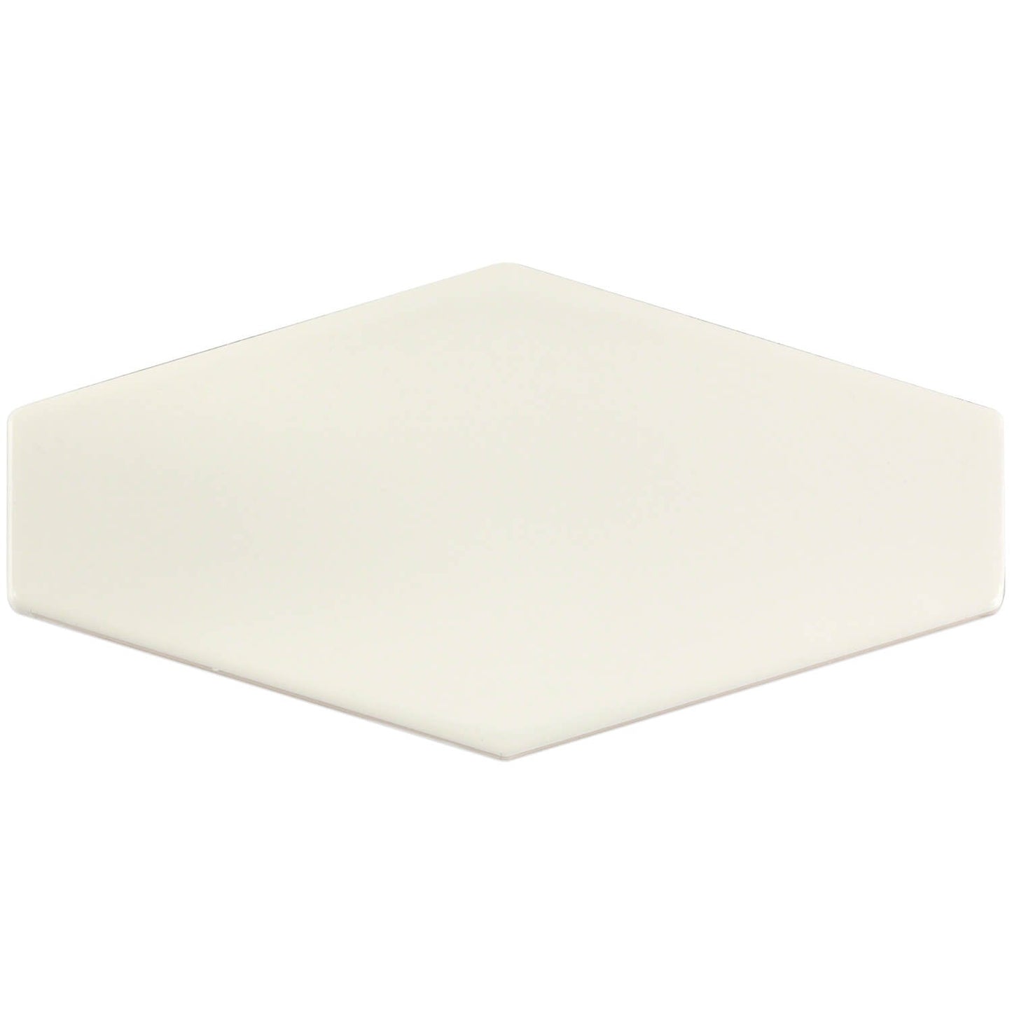 Manchester Vanilla Hexagon Glossy Ceramic Wall Tile - Lux Tile