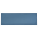 Park Hill Blue 4x12 Polished Porcelain Subway Tile - Tilebar