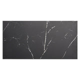 Marble Tech Port Laurent Black 12x24 Matte Porcelain Tile - Lux Tile
