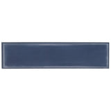 Stacy Garcia ArtBlock Denim Blue 4x16 Matte Porcelain Tile