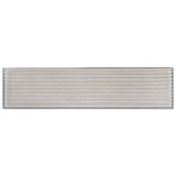 Stacy Garcia ArtBlock Fluted Grigio 4x16 Glossy Porcelain Tile