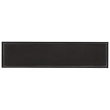 Stacy Garcia Artblock Nero Black 4x16 Matte Porcelain Tile